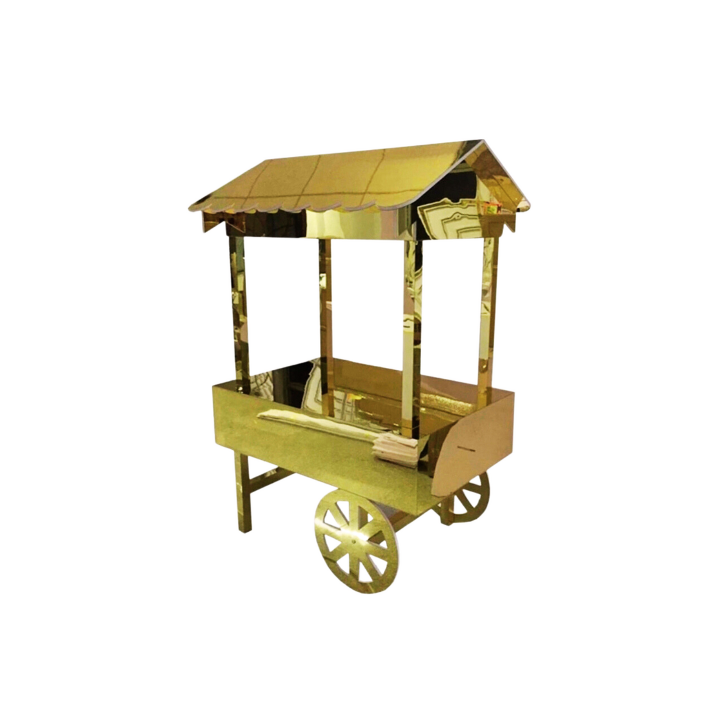 Golden Elegance Cart