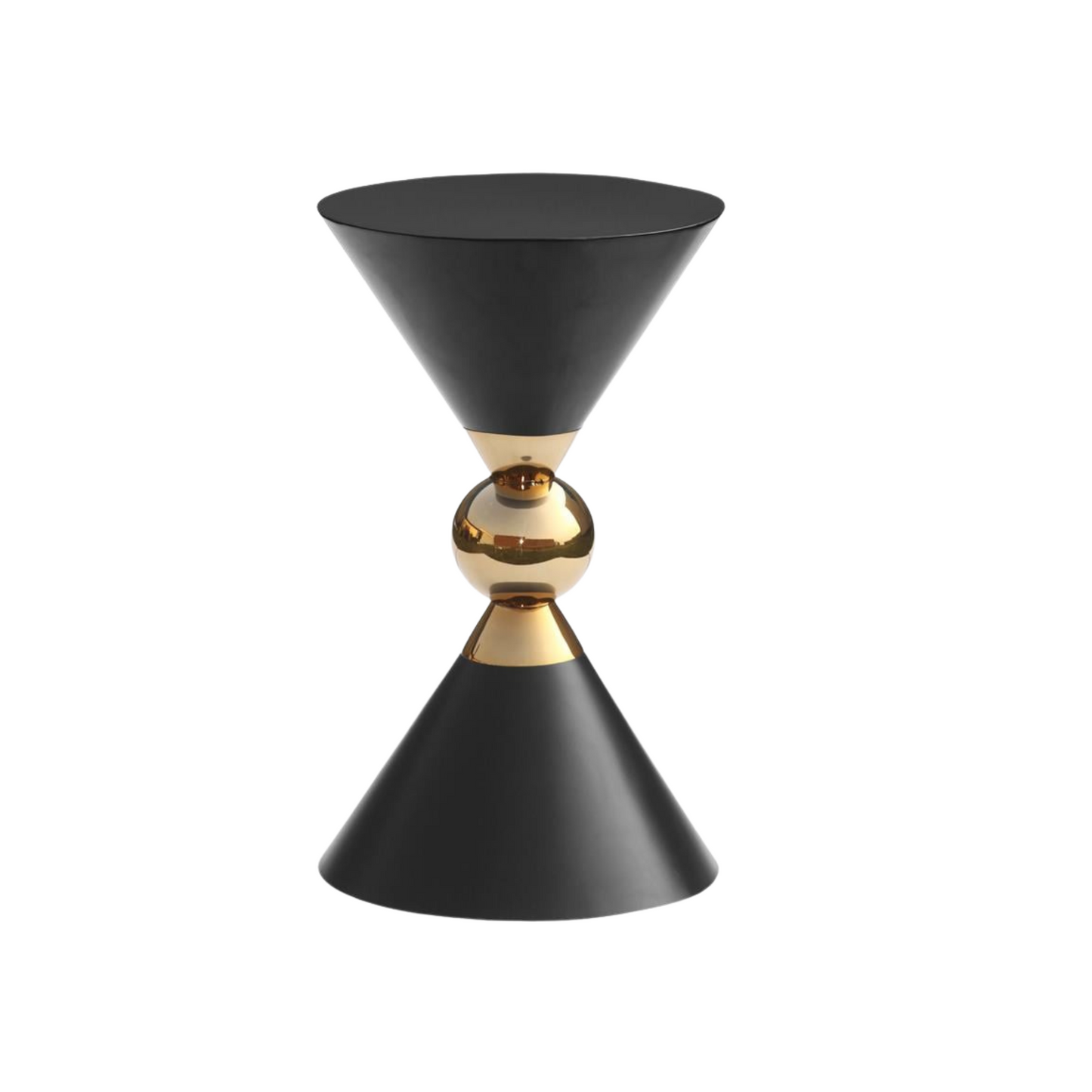 Gold + Black Hourglass Highboy