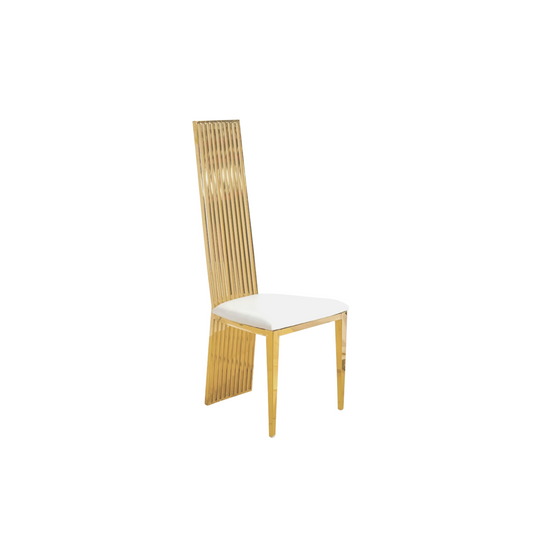 Highback (White + Gold)