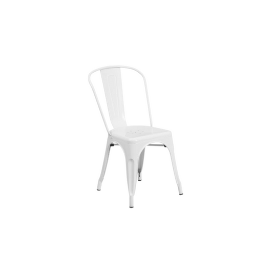 Metal Chair (White)